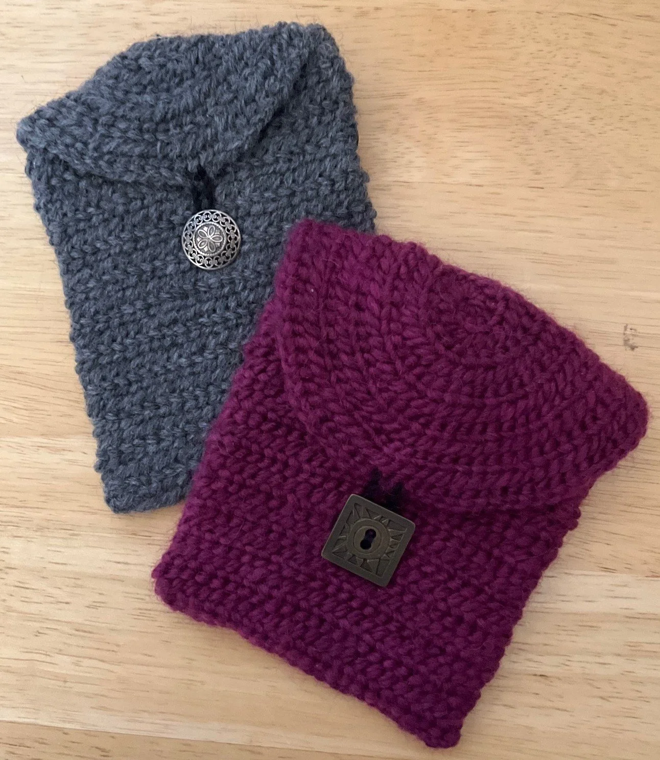 Nålbinding Stash Bag - Large