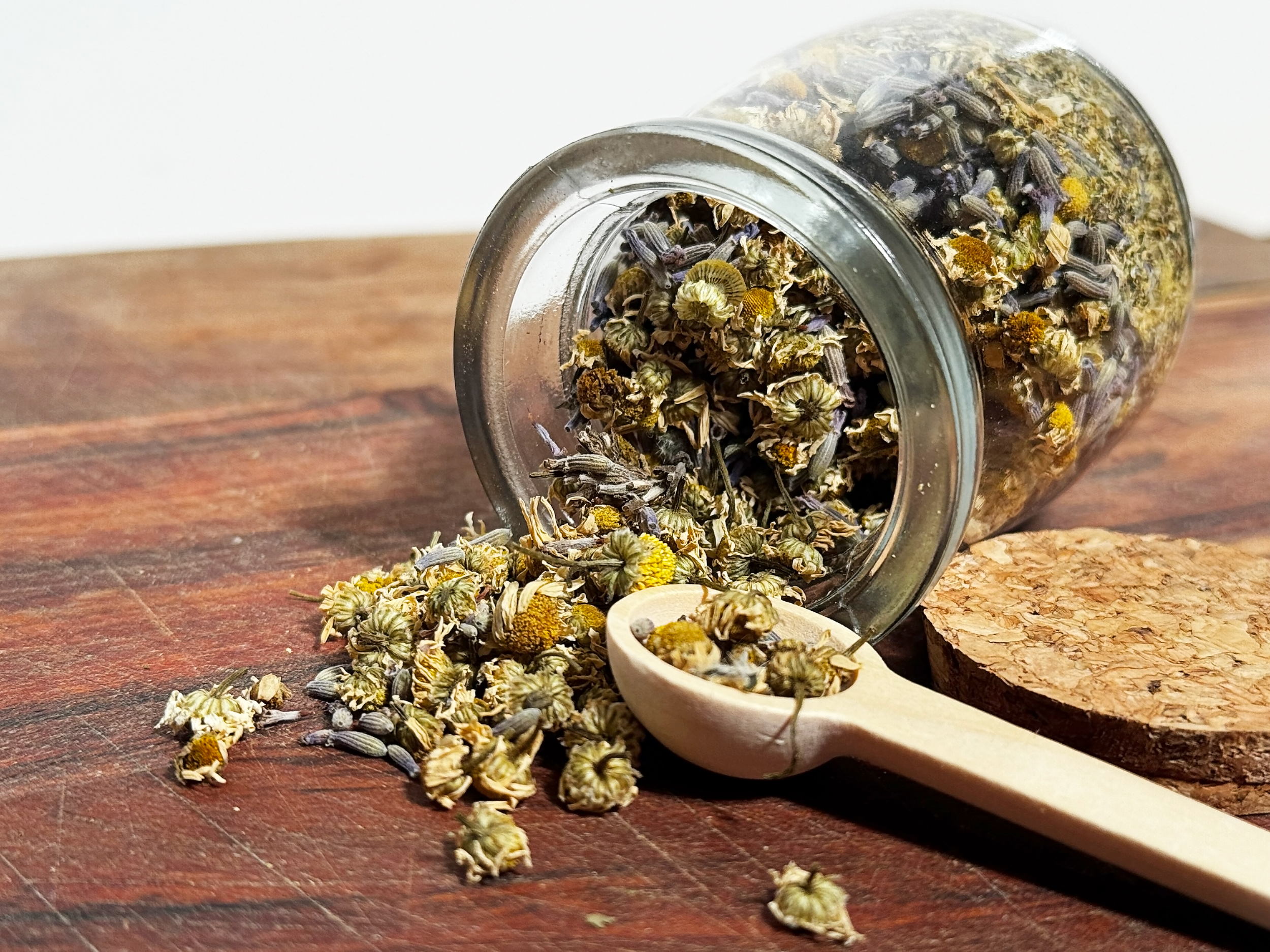 Lavender Chamomile — Calming Bedtime Herbal Tea
