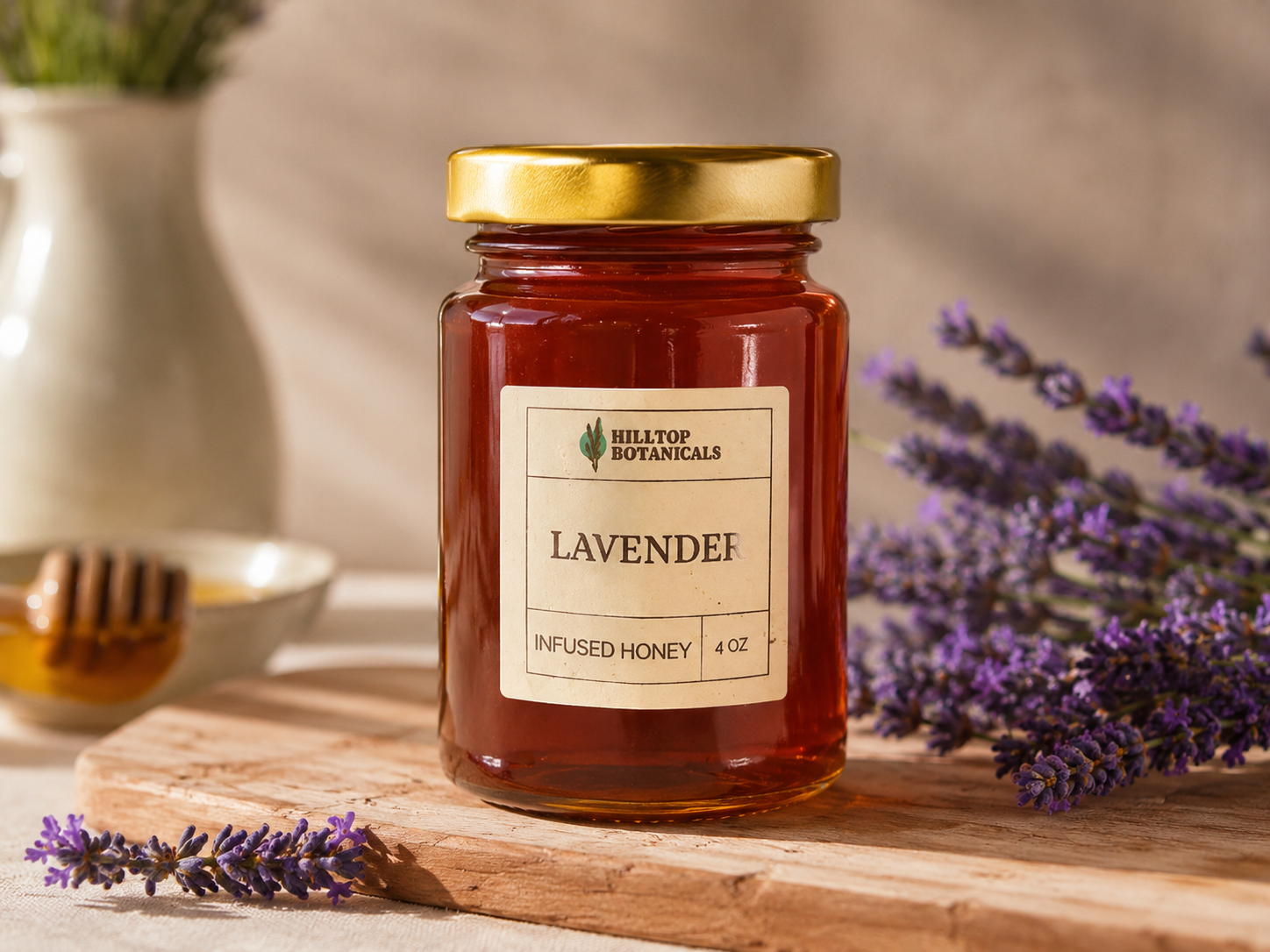Lavender Infused Honey