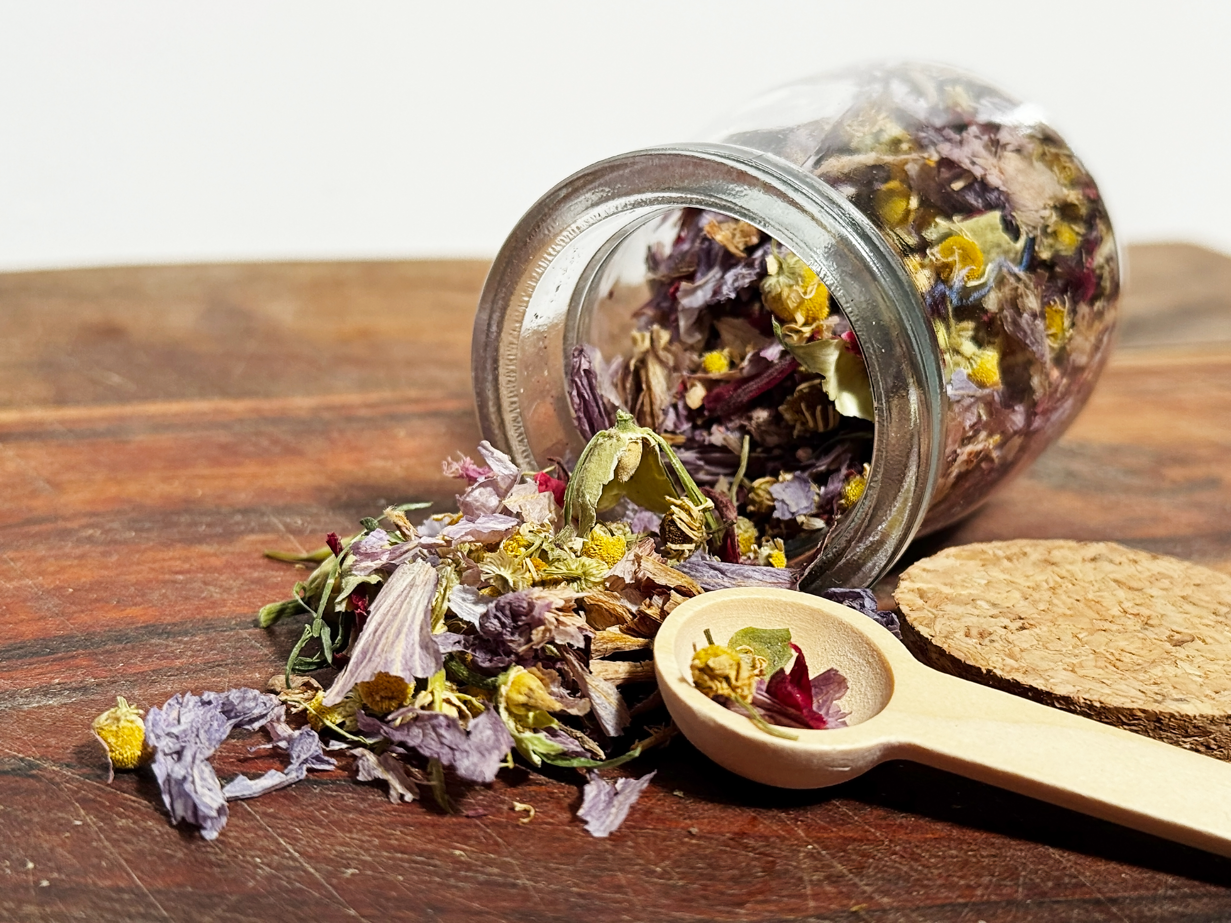 Sunset Blend — Tart & Floral Evening Herbal Tea