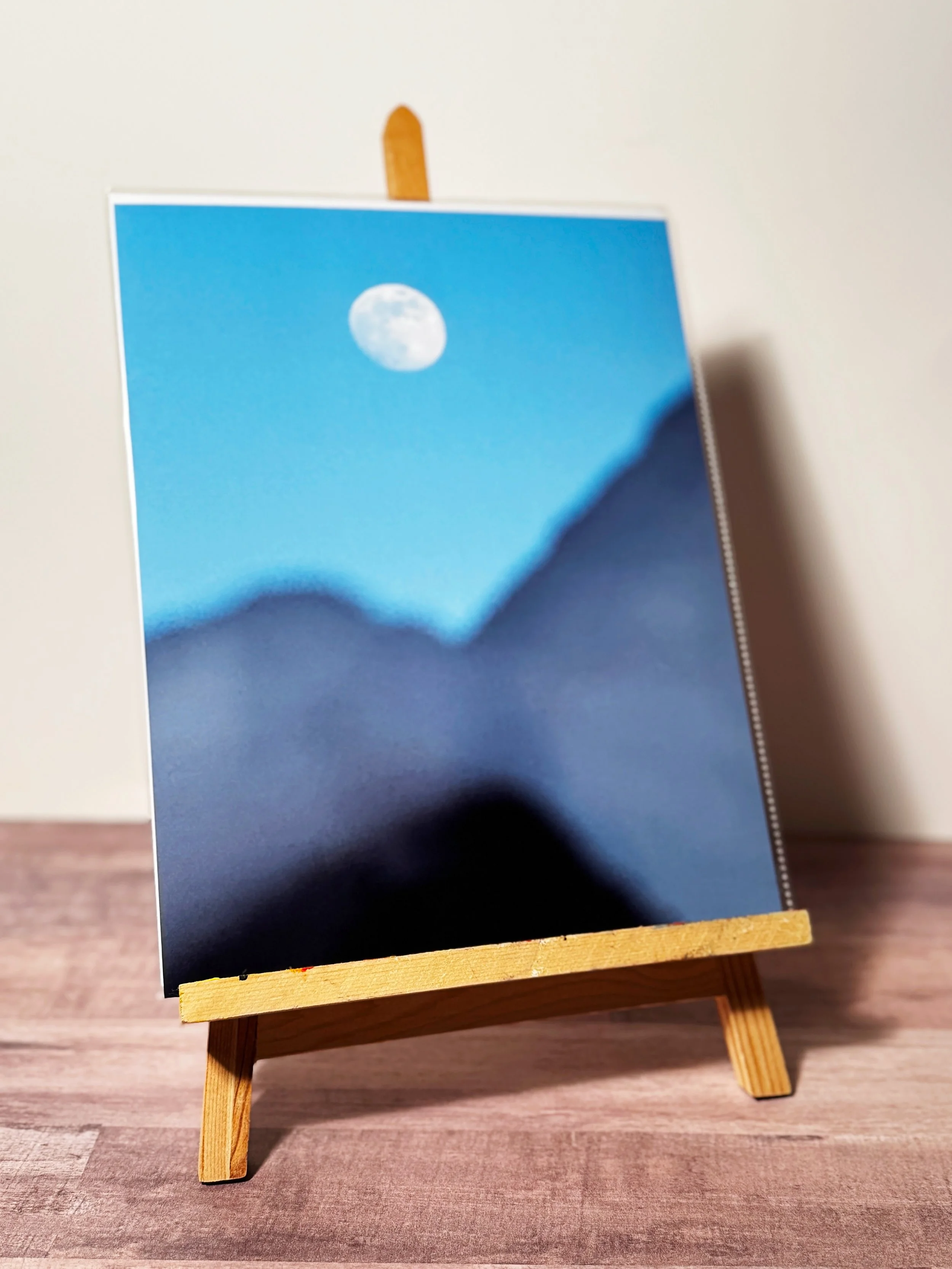 Hilltop Moonrise — Fine Art Photography Print