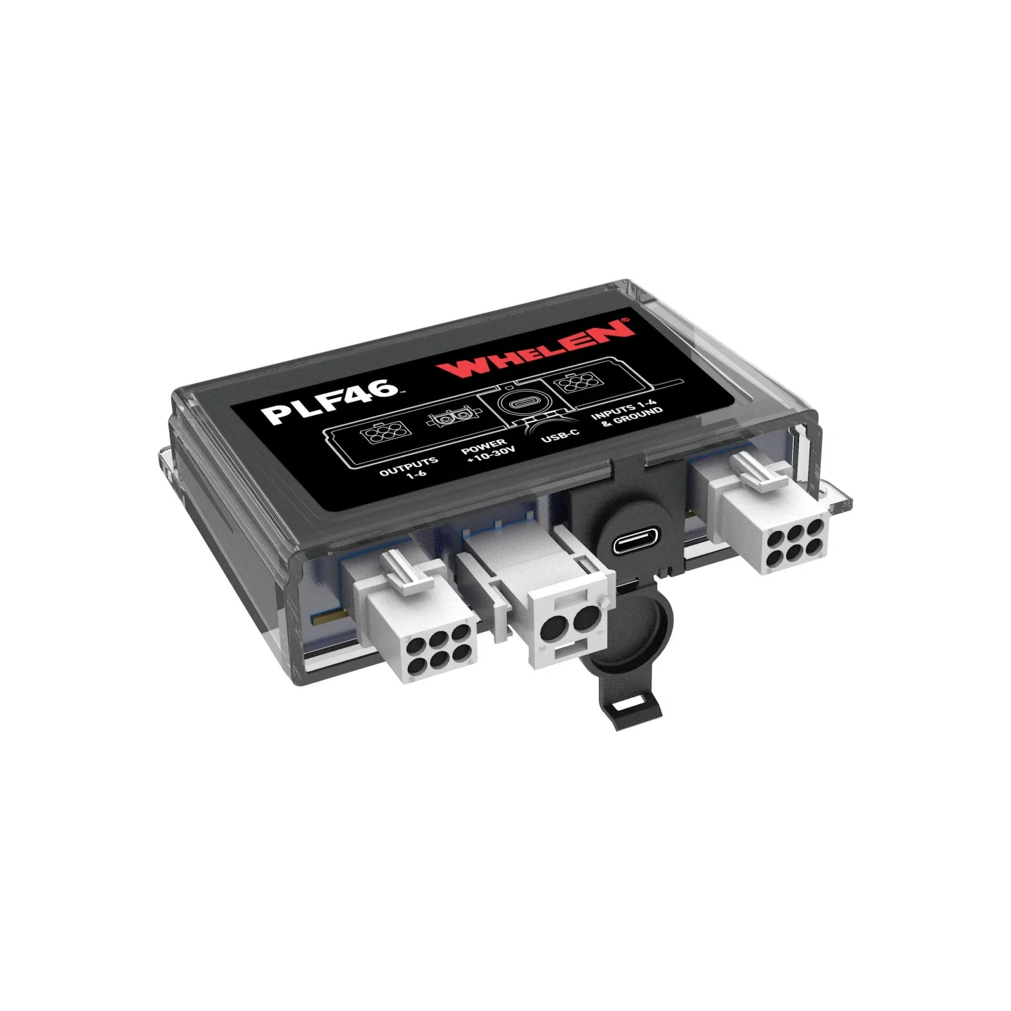 Whelen Programable Light Flasher, Four Inputs, Six Outputs, (30 amps total), includes DVI and Steady-Lock™