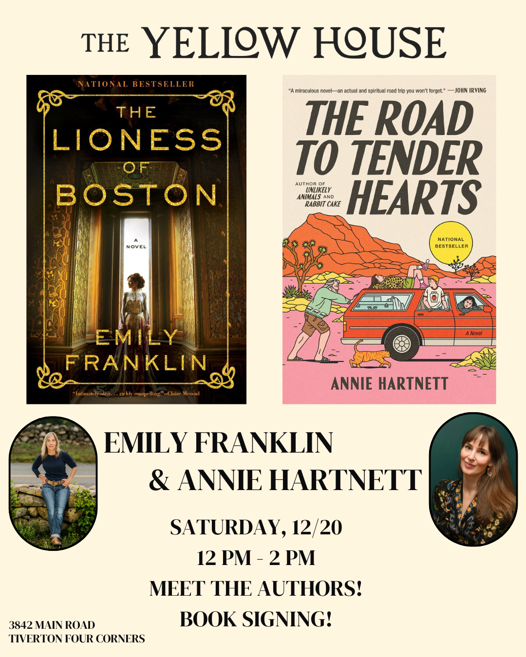 Book Signing: Emily Franklin & Annie Hartnett!