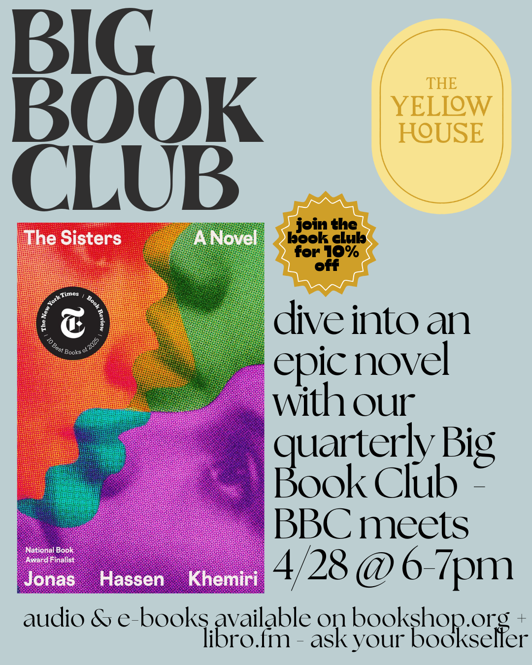 Big Book Club: Spring Session - The Sisters