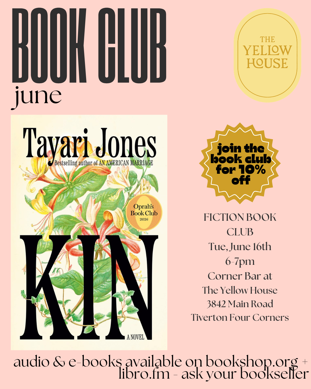 Fiction Book Club: June - Kin