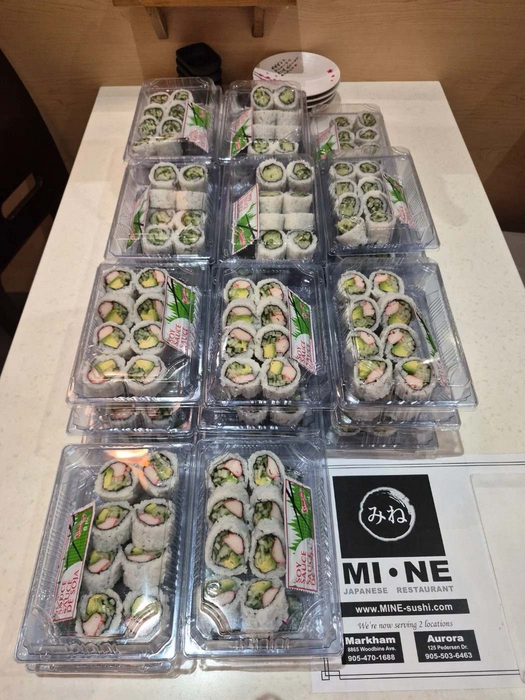 Thank you so much to Lincoln Alexander Public School and the @yrdsb.schools for choosing us to cater a sushi lunch for your hardworking teachers and wonderful students! ❤️🍣

We loved being part of your school day and sharing our sushi rolls with the