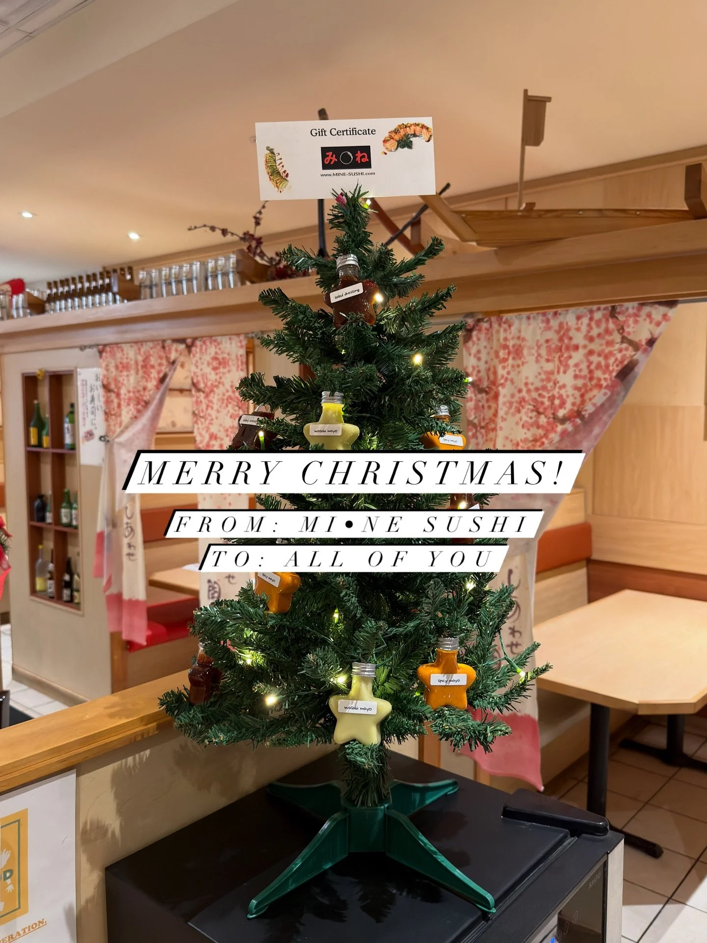 merry christmas everybody! 🎊 wishing everyone a very happy holidays and wonderful day ❤️🎄

we are open today for any dining celebrations and/or last minute takeout orders! we would be honoured to be part of your christmas :)

ho ho ho!

Aurora Loca