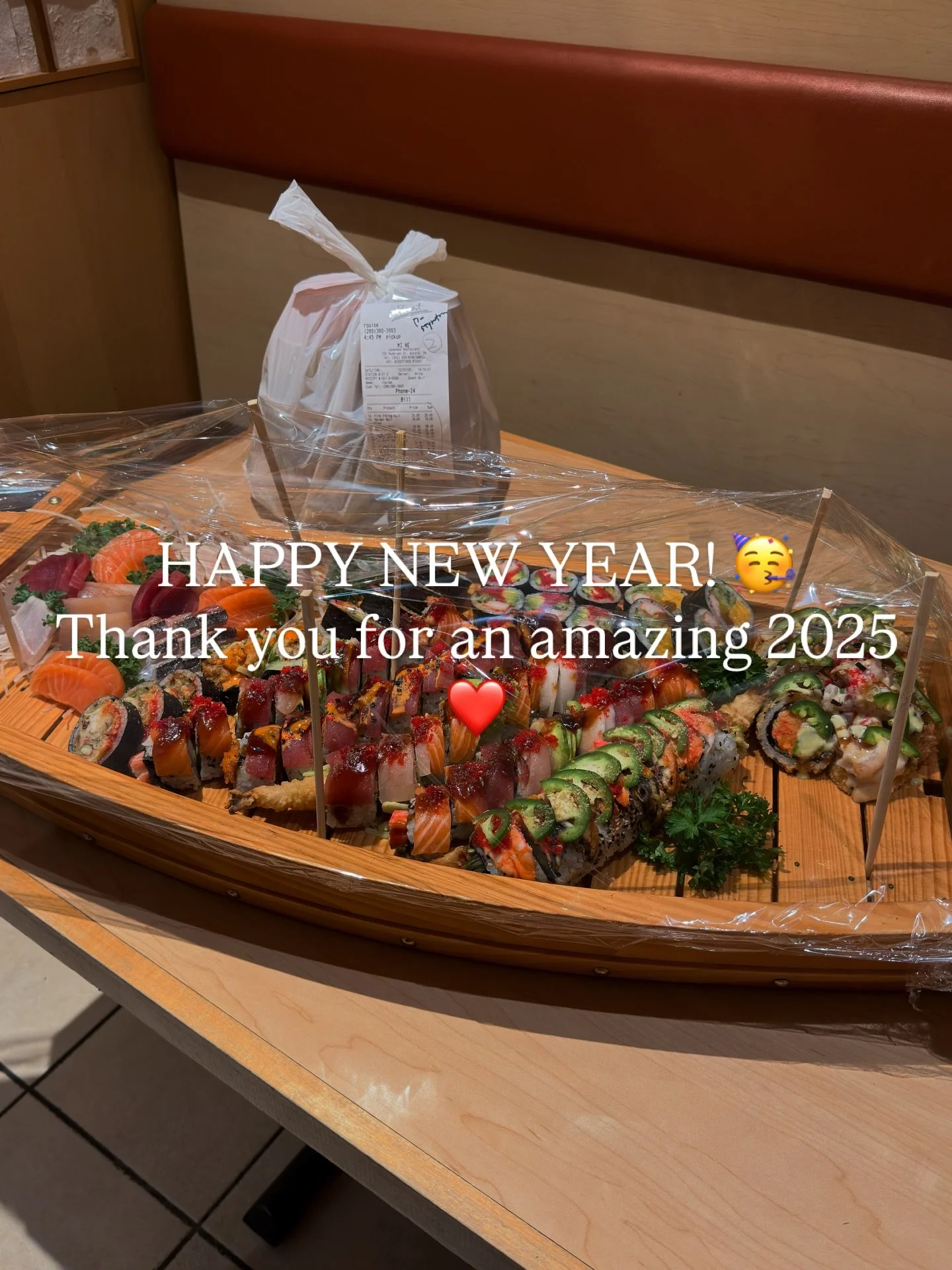 ✨ Happy New Year! ✨ Thank you for making us a part of your celebrations. ☺️

As we welcome the year ahead, we want to extend our sincere gratitude to our amazing guests for your continued support and trust. 

Wishing you a year filled with happiness,