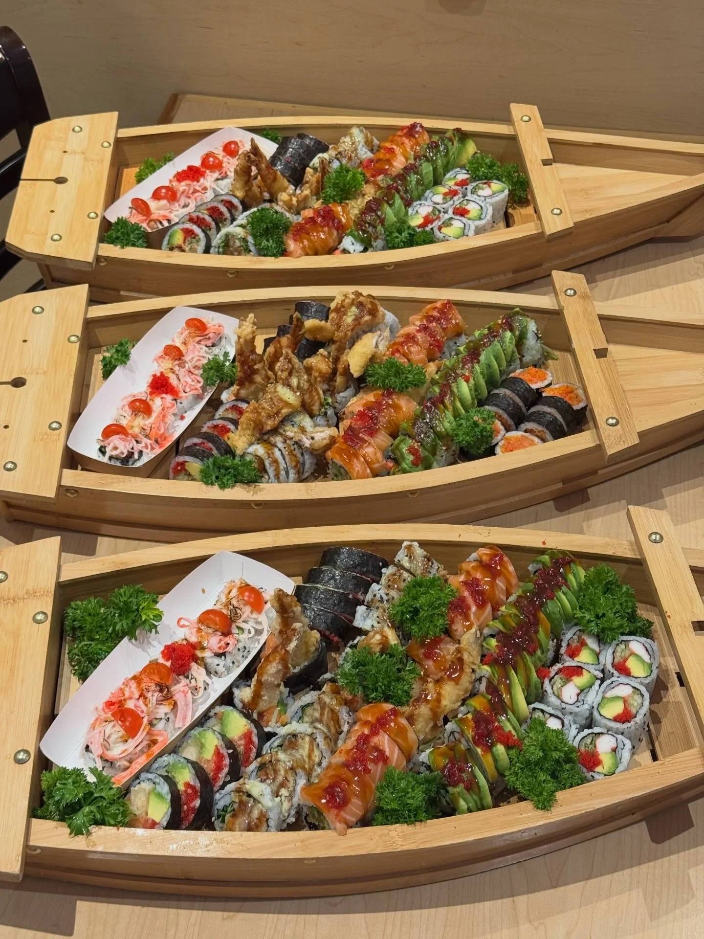 Big events call for big flavour 🍱🎪

From school halls to ballrooms and boardrooms, we cater sushi for every kind of event. Whether it&rsquo;s school lunches, corporate meetings, weddings, or birthday parties, we build fresh, beautiful sushi spreads
