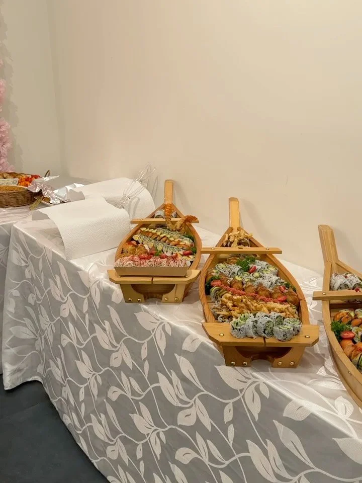 From our kitchen to your celebration 🍣🛥️

It was a pleasure catering this elegant retirement party hosted at @espacestudio.toronto ￼

A beautiful space, great company, and plenty of sushi to celebrate a very special milestone! Thank you for choosin