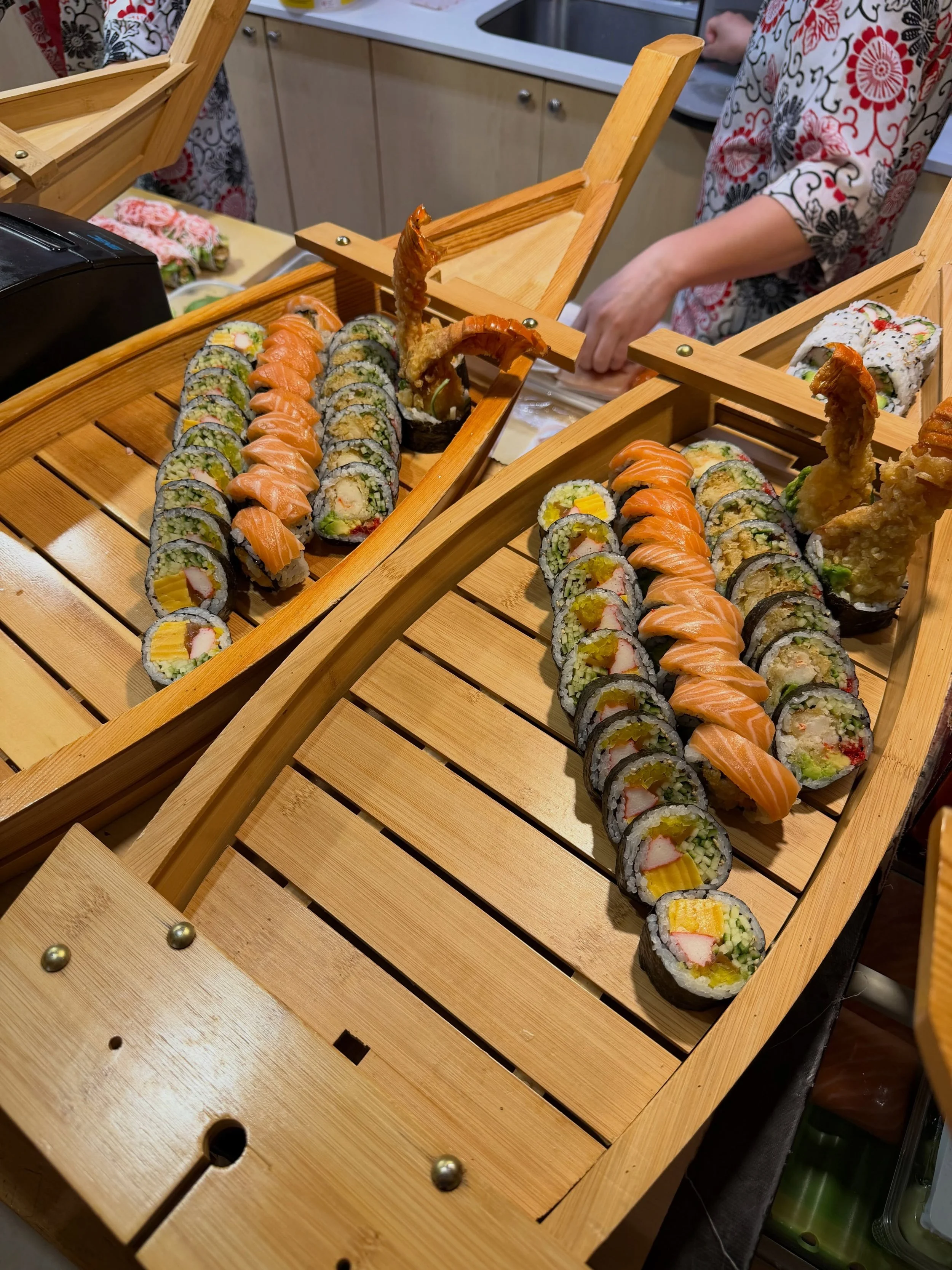 SWIPE 👀👉

How it started vs. How it&rsquo;s going 🍣 

Dine In, Takeout &amp; Catering
📍 8865 Woodbine Avenue, Markham, L3R 5G1
📞 (905) 470-1688
📧 info@mine-sushi.com
🍱 Lunch | 11:30am - 3pm 

#sushi #sushiboat #nigiri #sushiroll #catering
