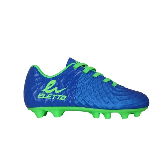 Eletto Lazarro II Jr Azure/Royal/NeonGrn Cleats