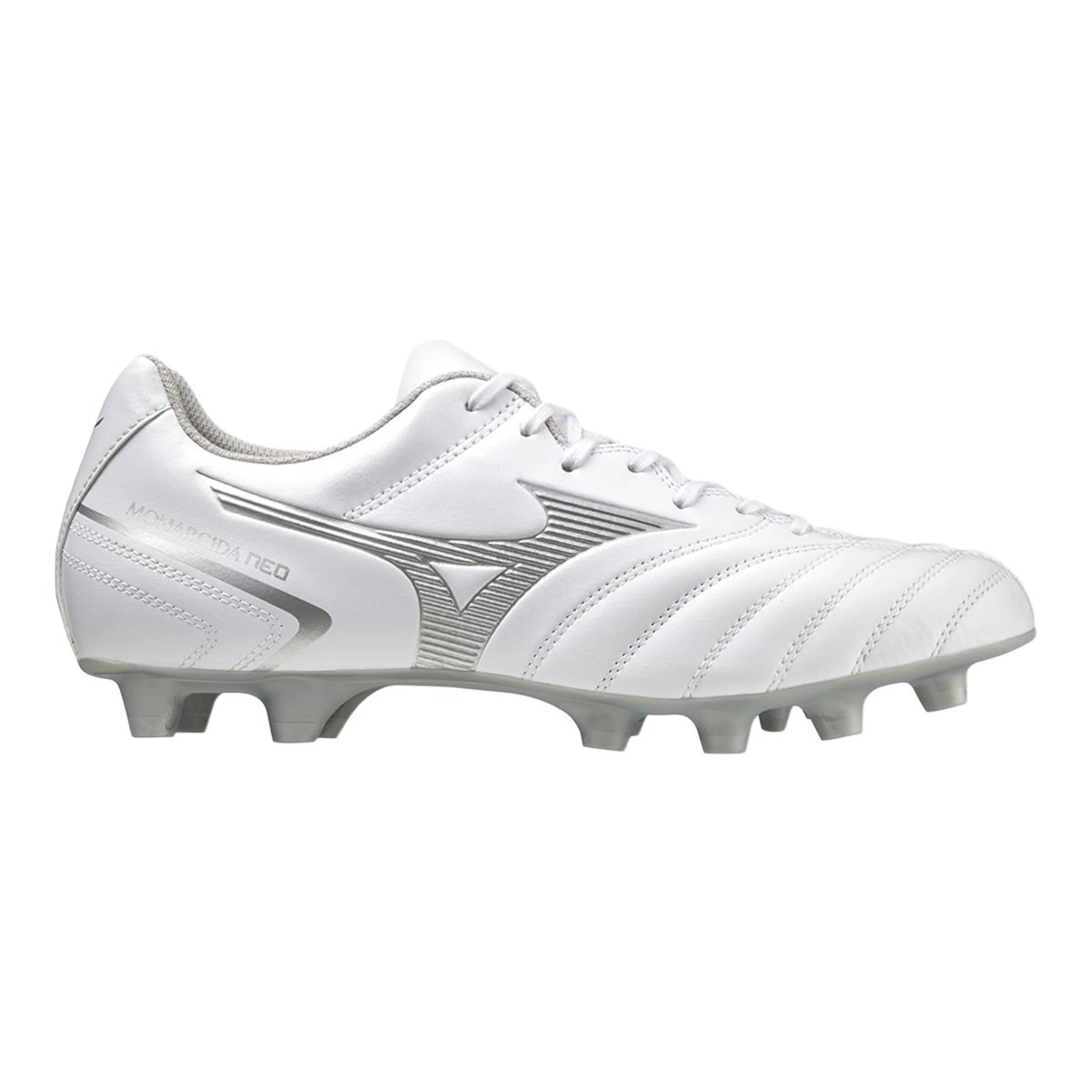 Mizuno Kids' Monarcida Neo II Select Firm Ground Leather Soccer Cleats