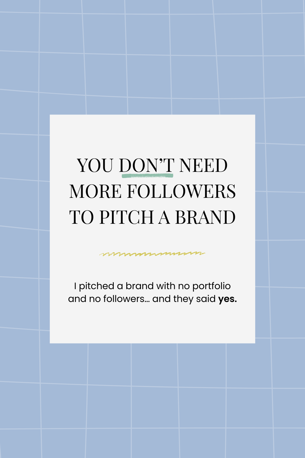 How to Pitch Brands (Even If You’re a Small Creator)