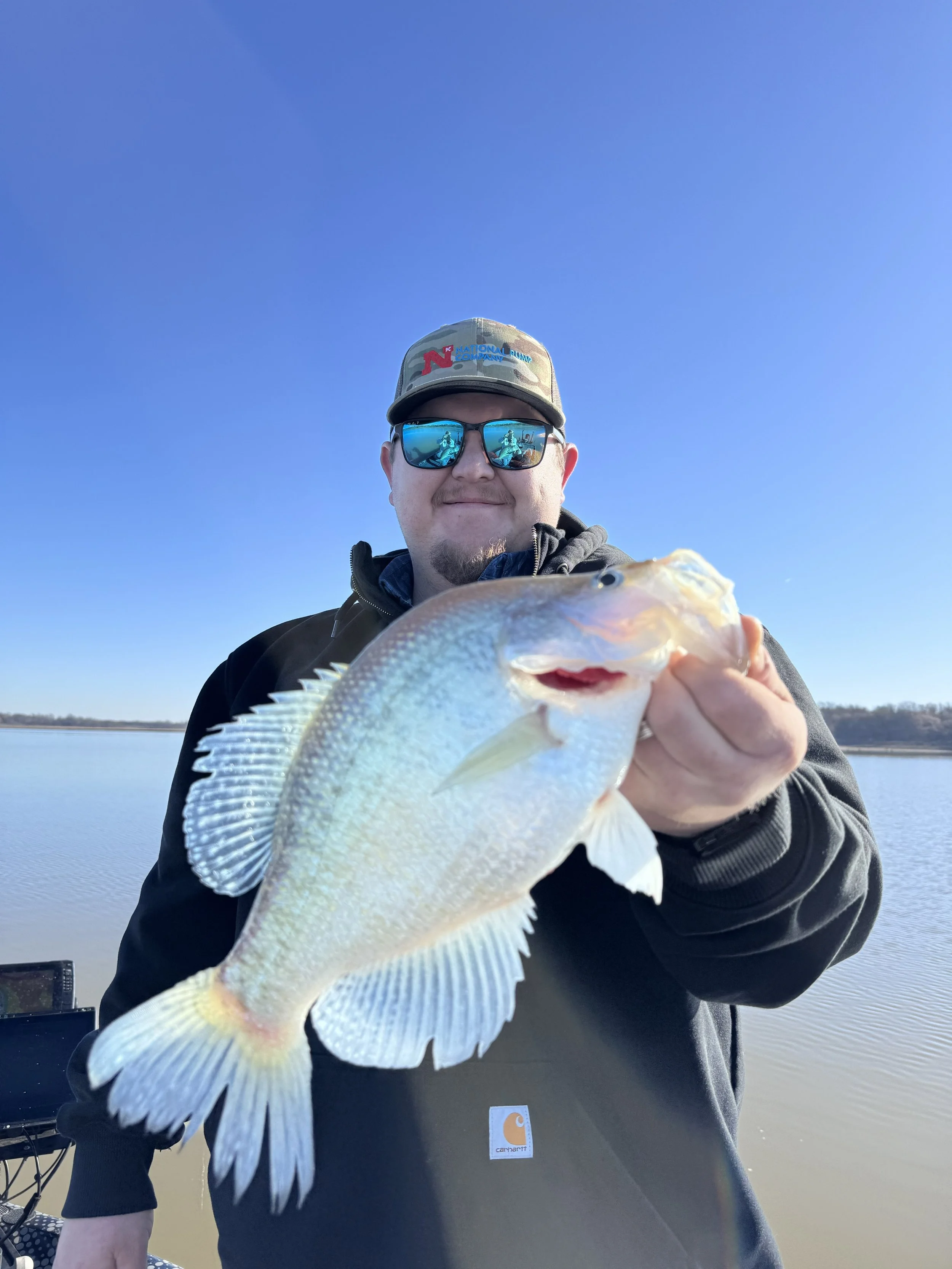 barnett crappie guide service, lake eufaula oklahoma crappie catch 2026