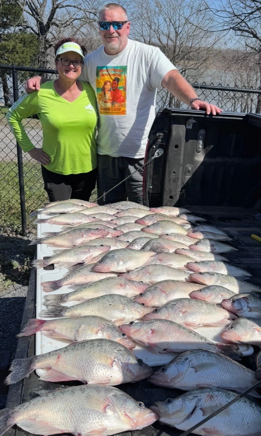 barnett crappie guide service, lake eufaula oklahoma crappie catch 2026