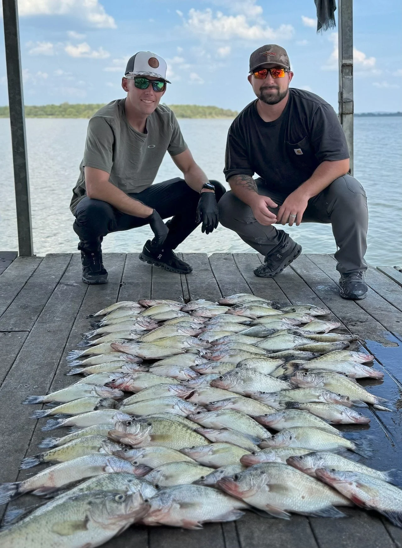 barnett crappie guide service, lake eufaula oklahoma crappie catch 2025
