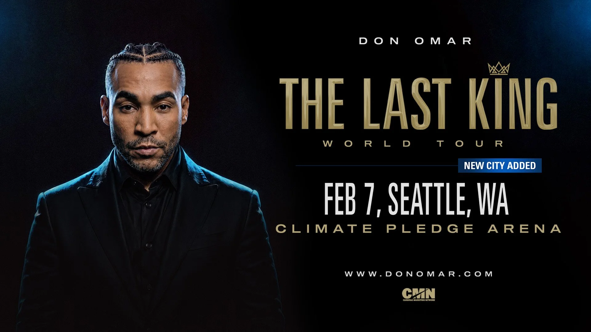 Don Omar Brings "The Last King World Tour" to Seattle's Climate Pledge Arena