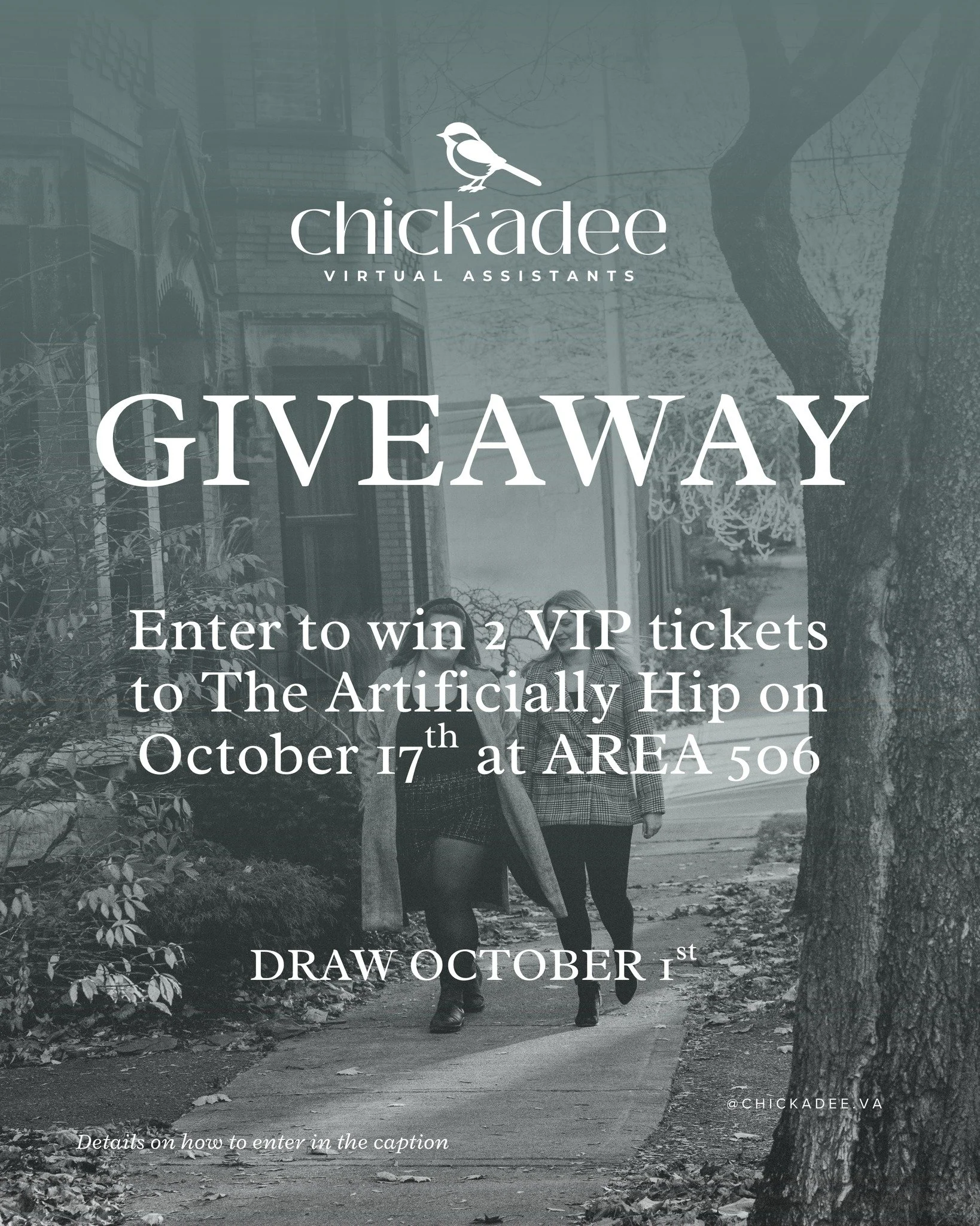 🎶 GIVEAWAY TIME! 🎶

We&rsquo;re giving away 2 VIP tickets to see The Artificially Hip live at Area 506 on October 17th! ✨

Here&rsquo;s how to enter:
1️⃣ Like this post ❤️
2️⃣ Share it 📲
3️⃣ Follow our page ✅

That&rsquo;s it&mdash;you&rsquo;re in