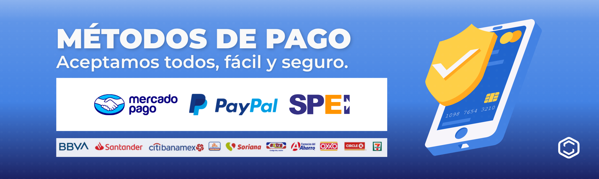 Métodos de Pago productos de laboratorio