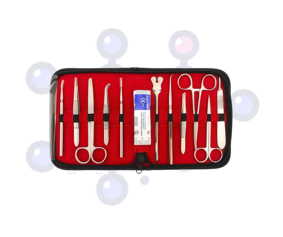 Kit de disección quirúrgica de 22 piezas para prácticas médicas OS Labs