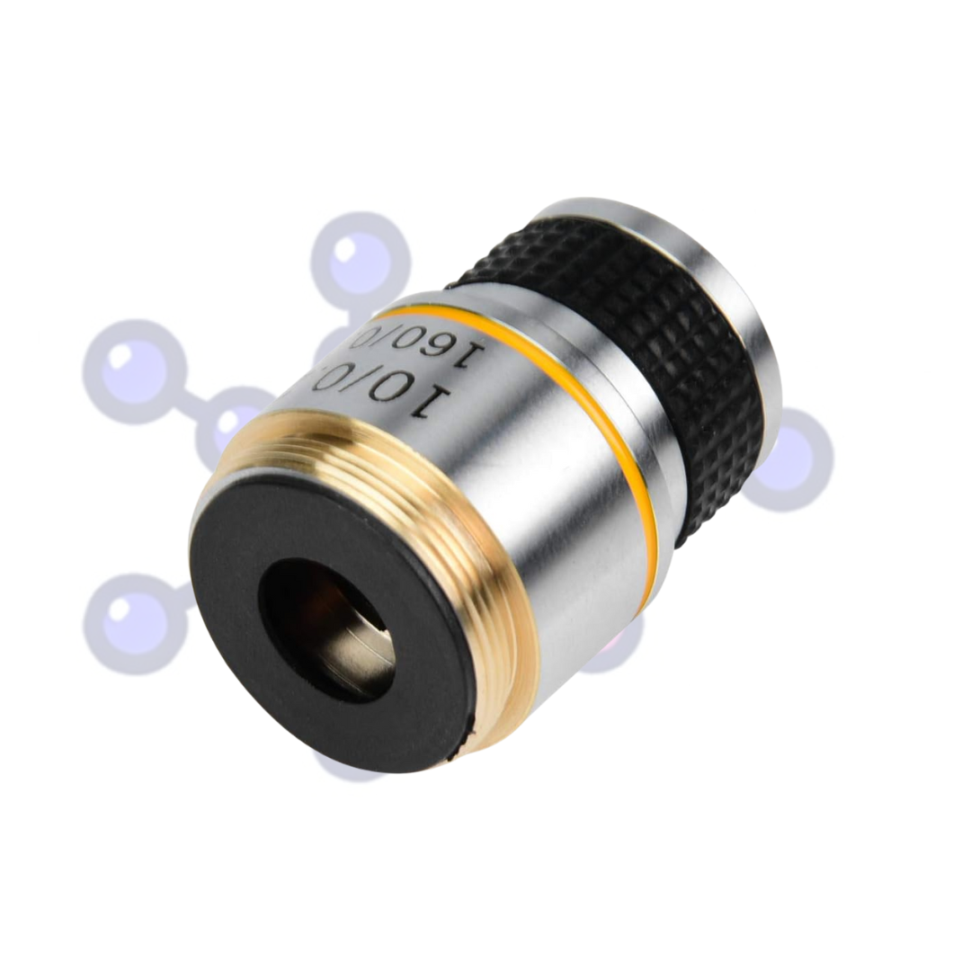 objetivo-microscopio-acromatico-10x-oslabs