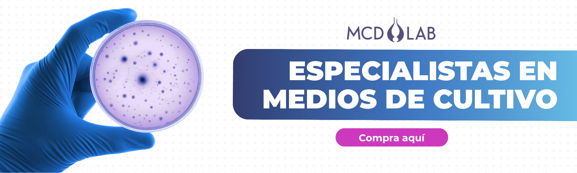 Imagen para promover la venta y suministros de medios de cultivo certificados