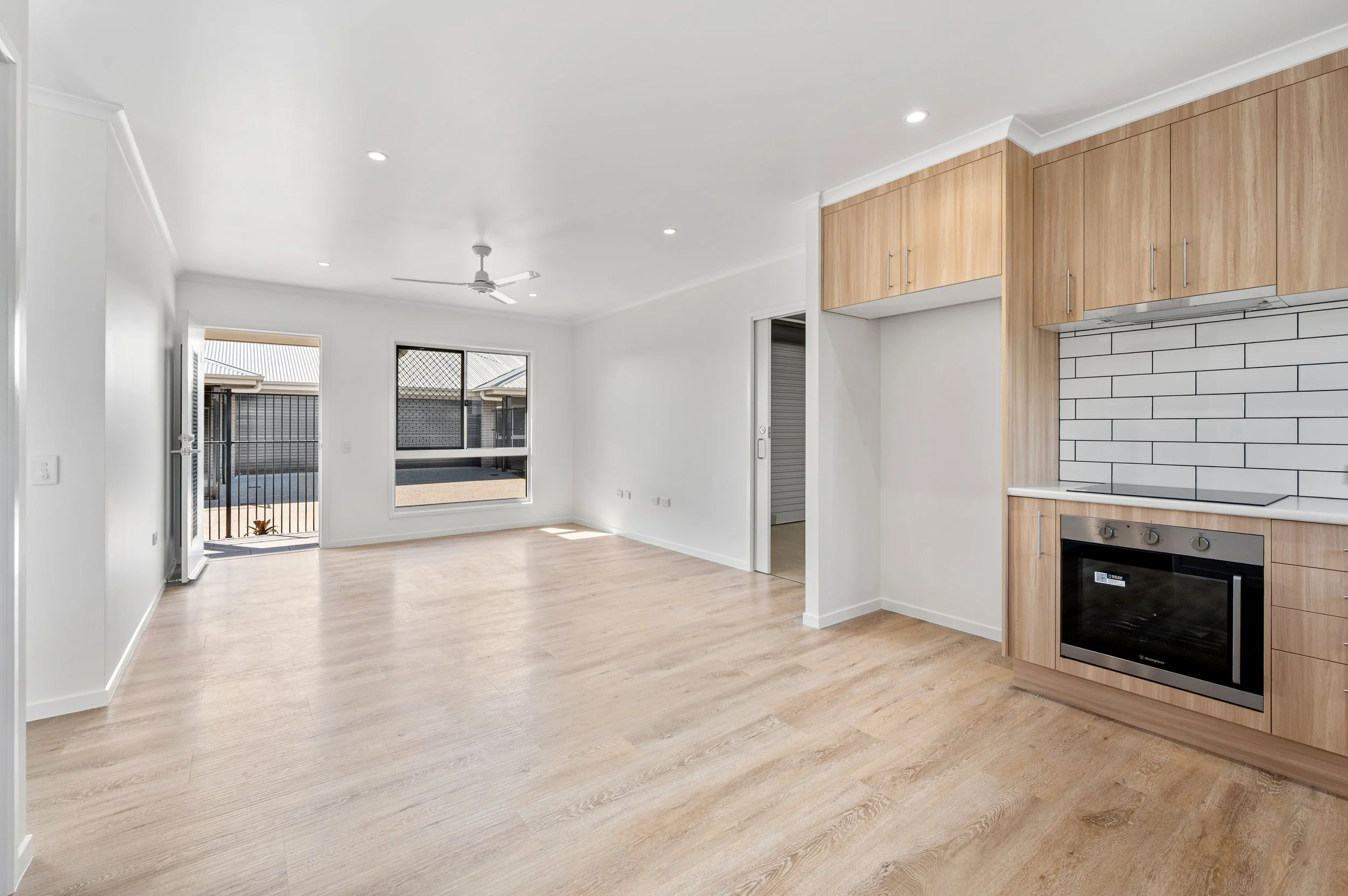 Professional house photography in Bundaberg highlighting spacious dining areas, open interiors and family-friendly home design.