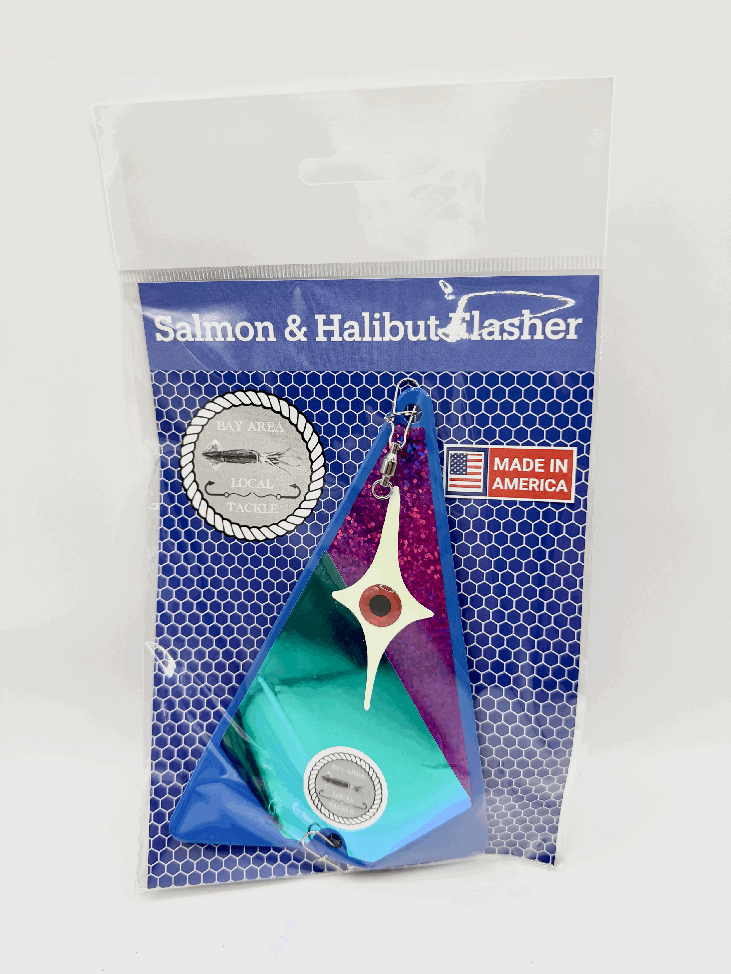 Cosmic Salmon/Halibut Triangle Flasher (6 inch)