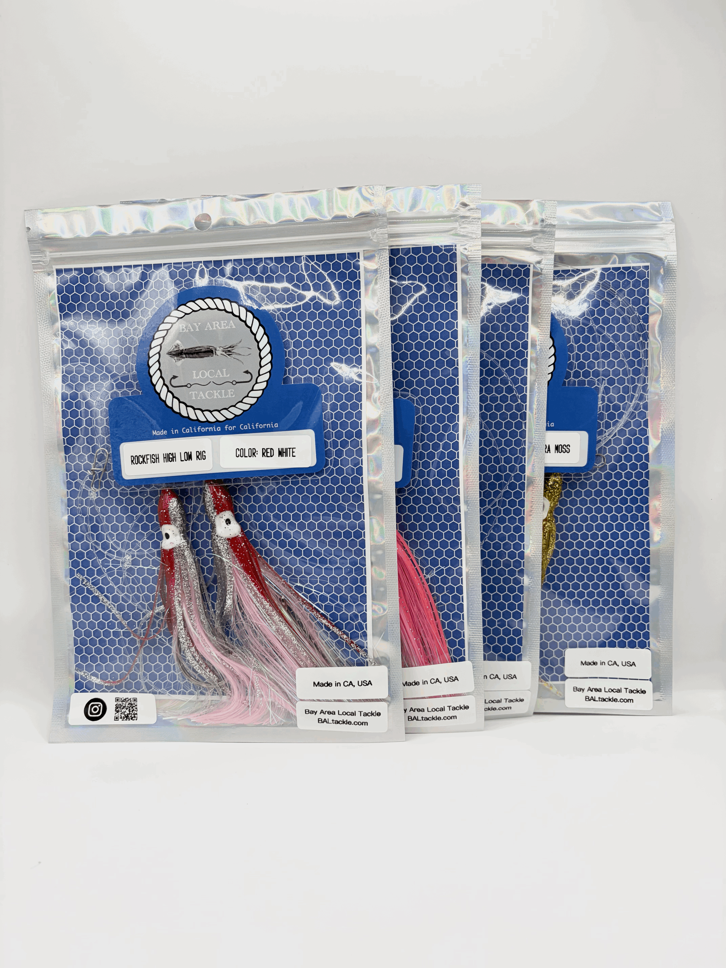 Rockfish High Low Rig 4 Pack (Variety)