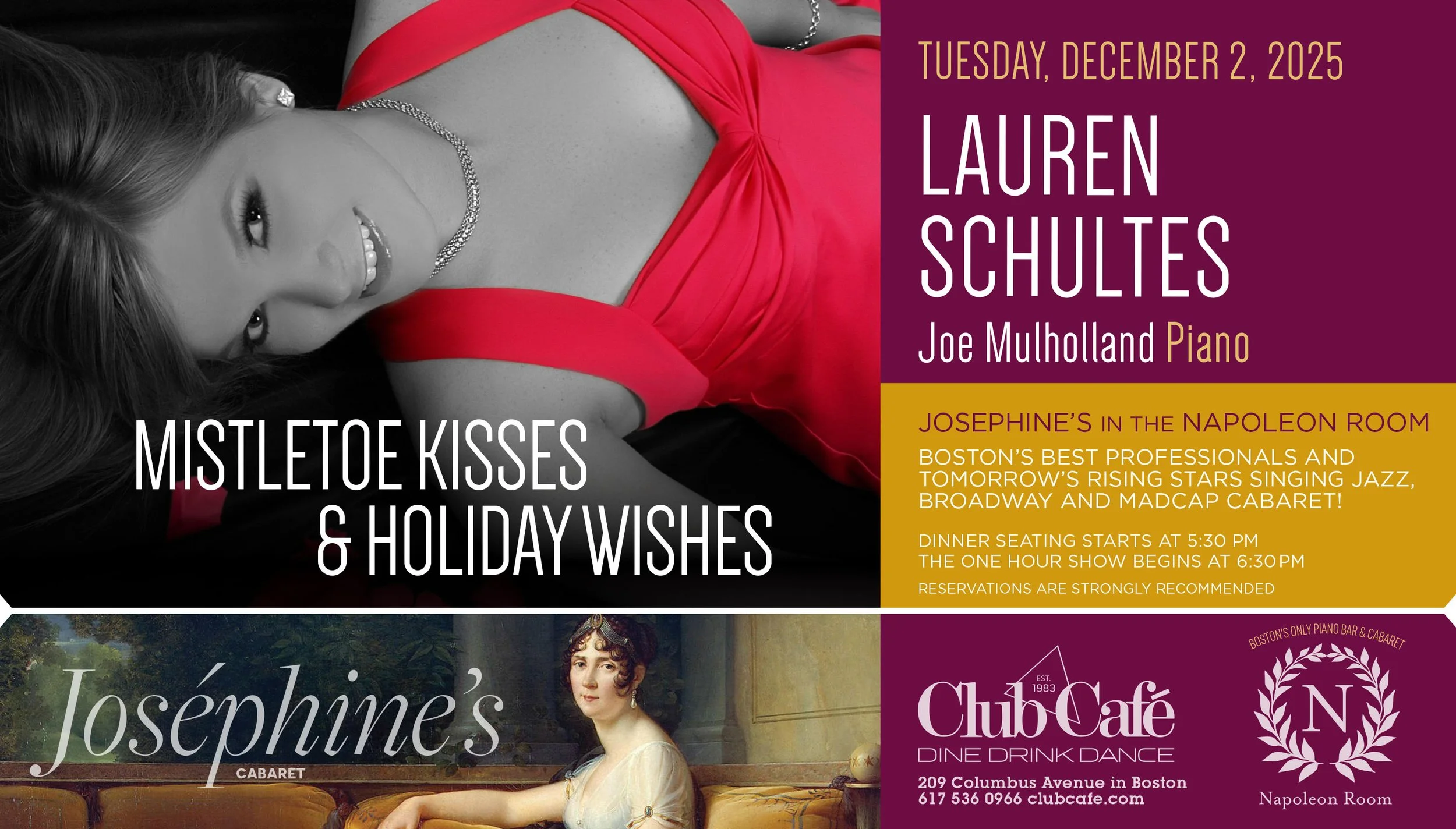 "Mistletoe Kisses & Holiday Wishes"