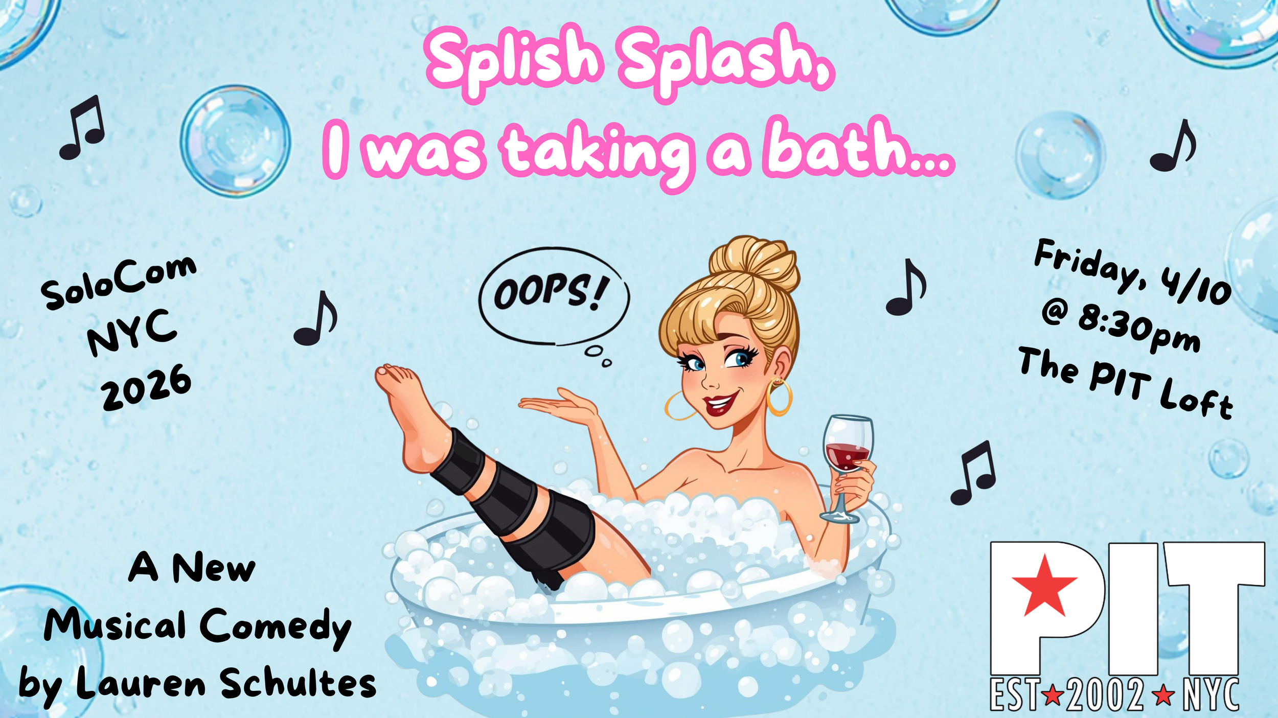 “Splish Splash, I was taking a bath…”
