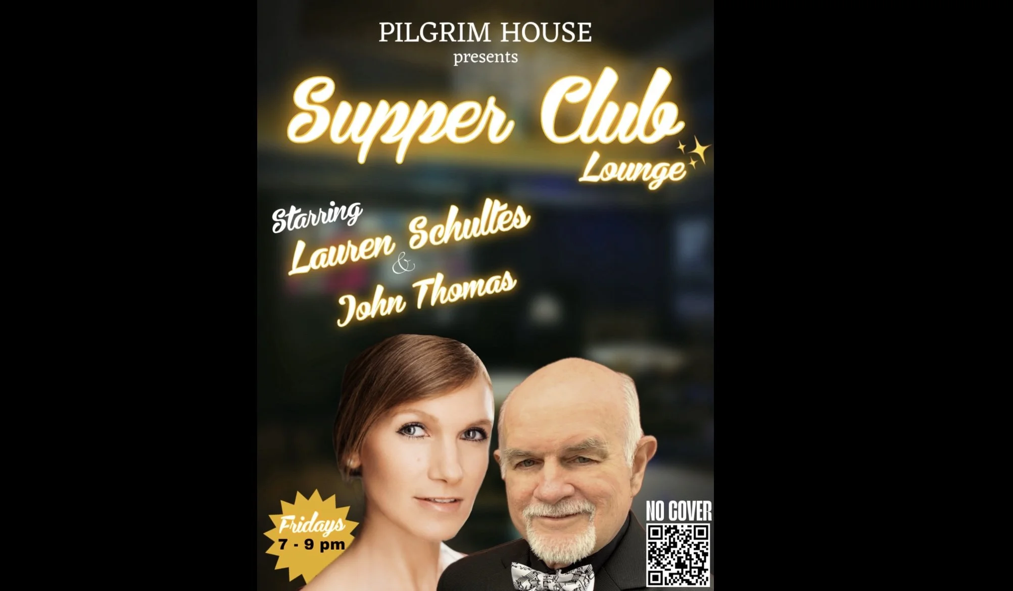 Fridays in the Pilgrim House Supper Club Lounge