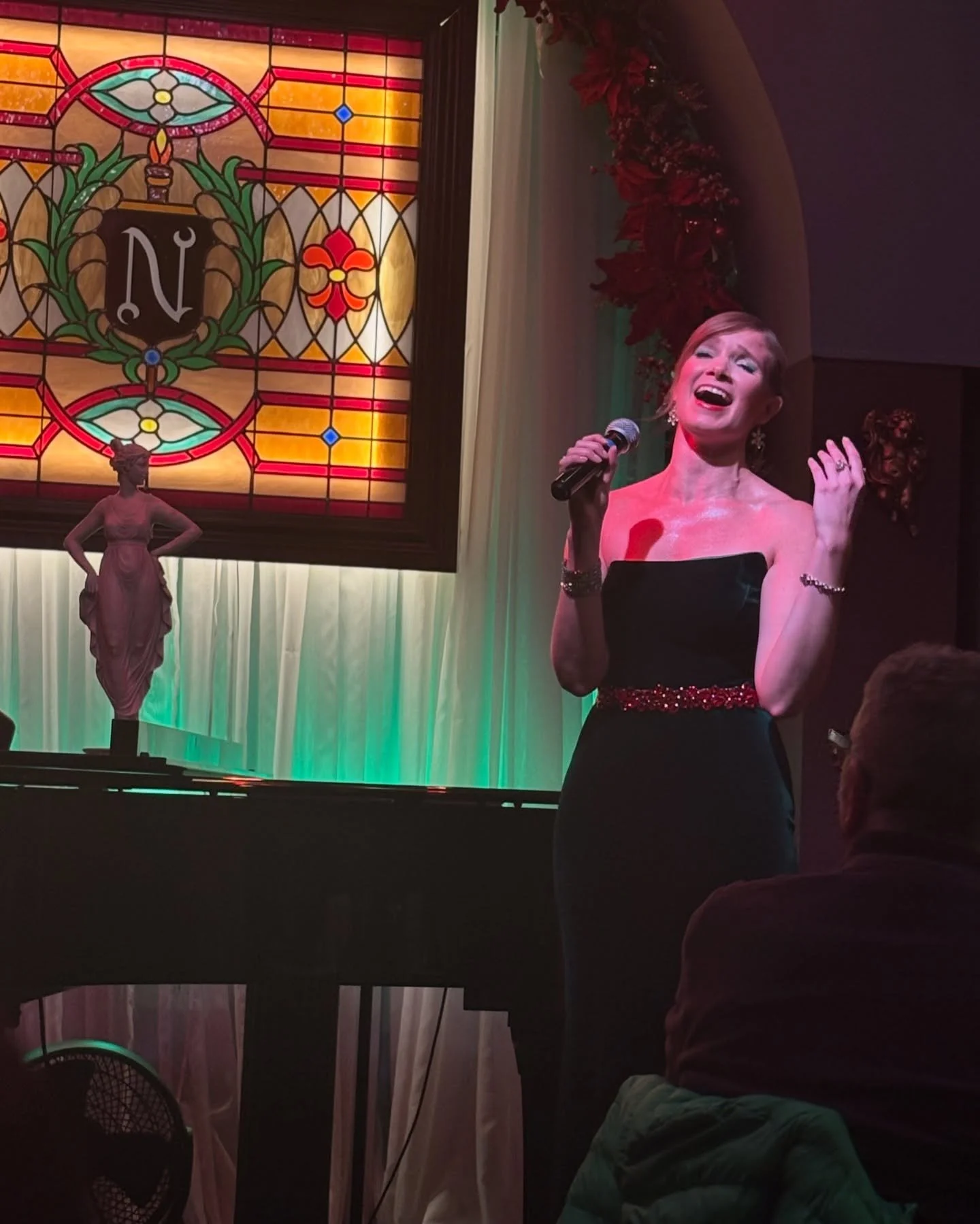 "Mistletoe Kisses & Holiday Wishes" holiday cabaret Boston debut