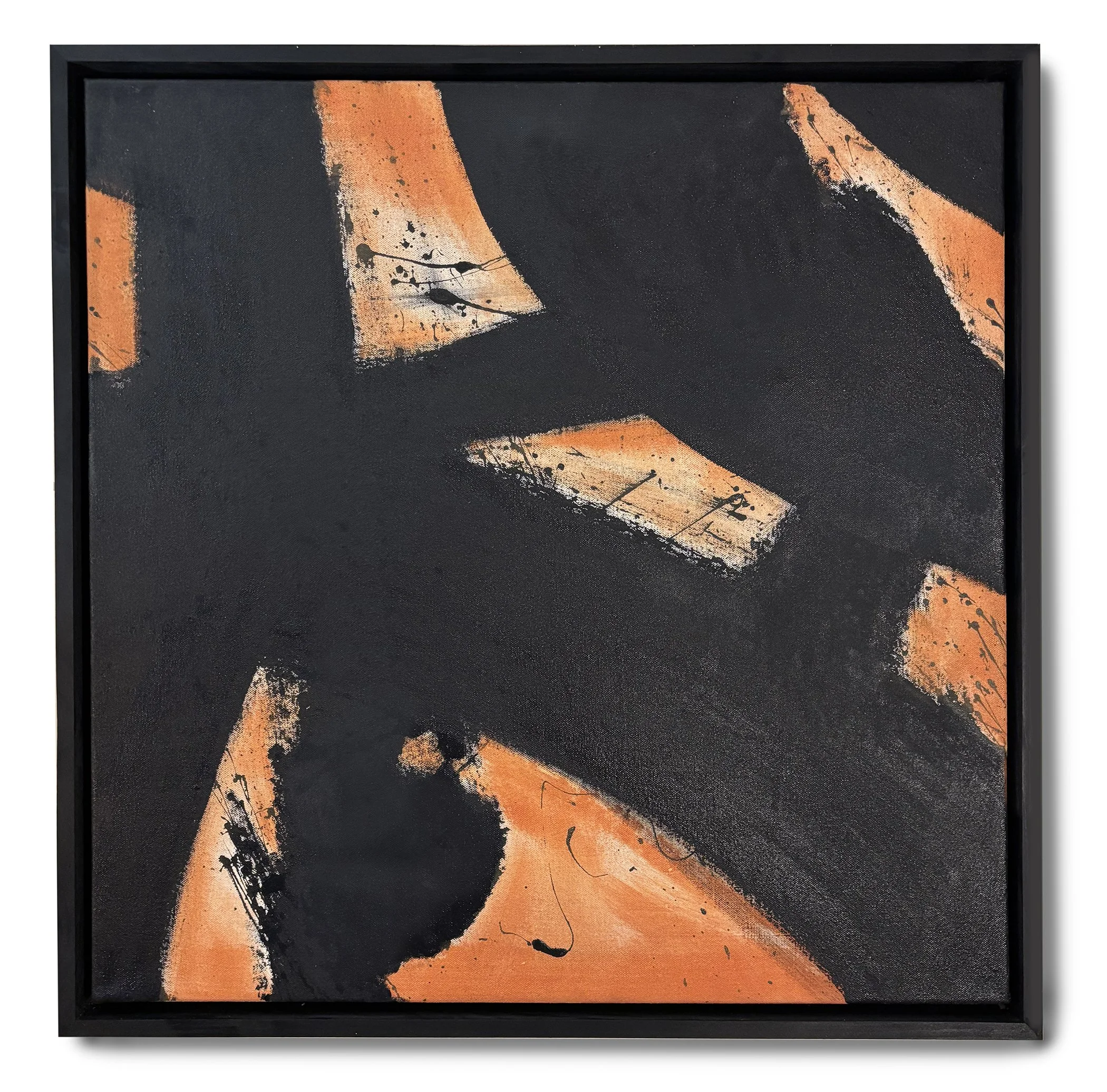 Fire I, 2026 /
acrylic on canvas /
24 x 24 inches