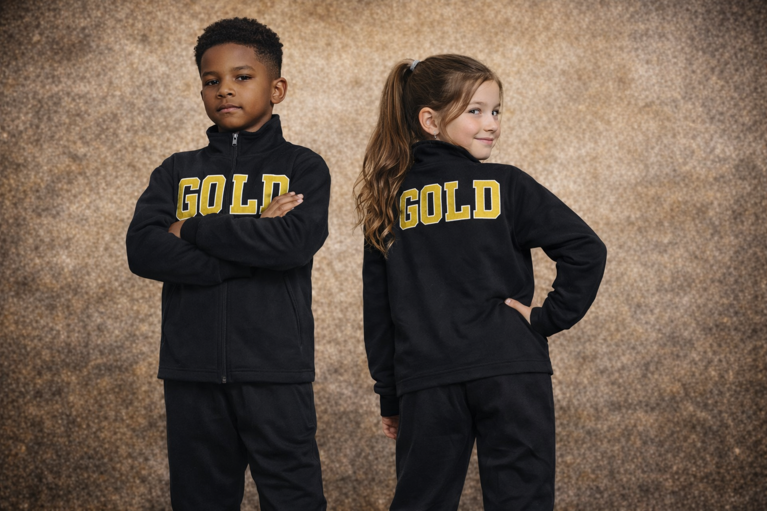 All I See Is gold Sweat Suit