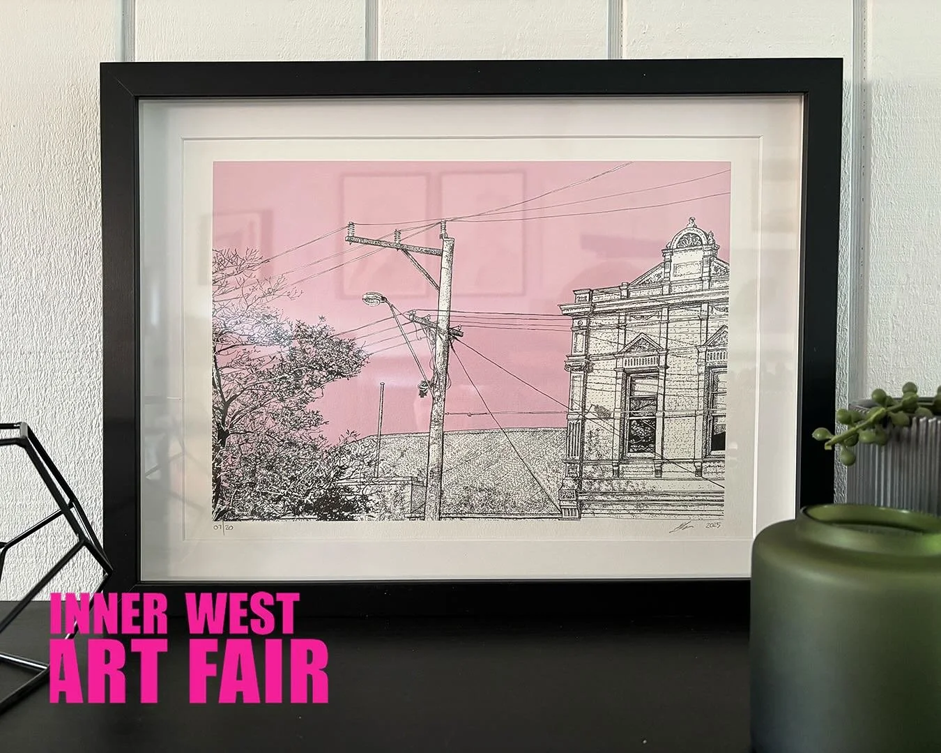 .
F R A M I N G  D A Y
Perfect day for a walk along the water in Williamstown, see if you can spot this location. 

2025 &ldquo;Mason (01) Colour&rdquo; ed. 07|20

On show and available for purchase at the upcoming @inner_west_art_fair October 17-19 