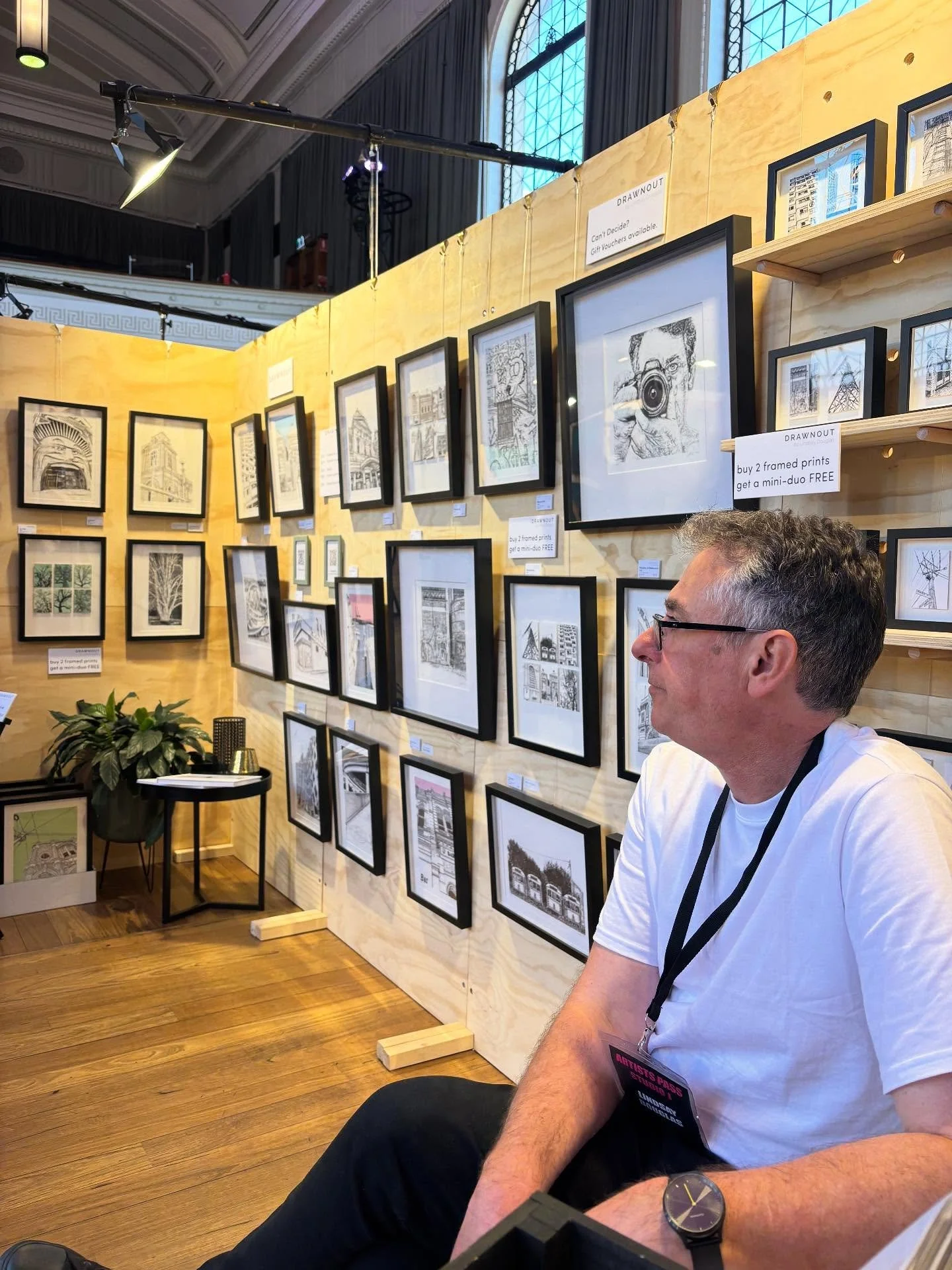 Day 2, open until 6pm tonight.