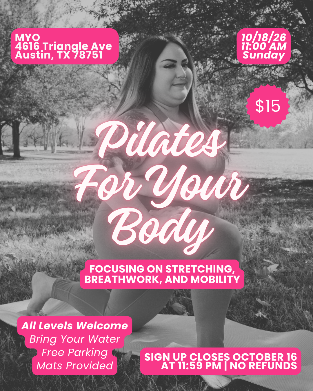 Pilates For Your Body!