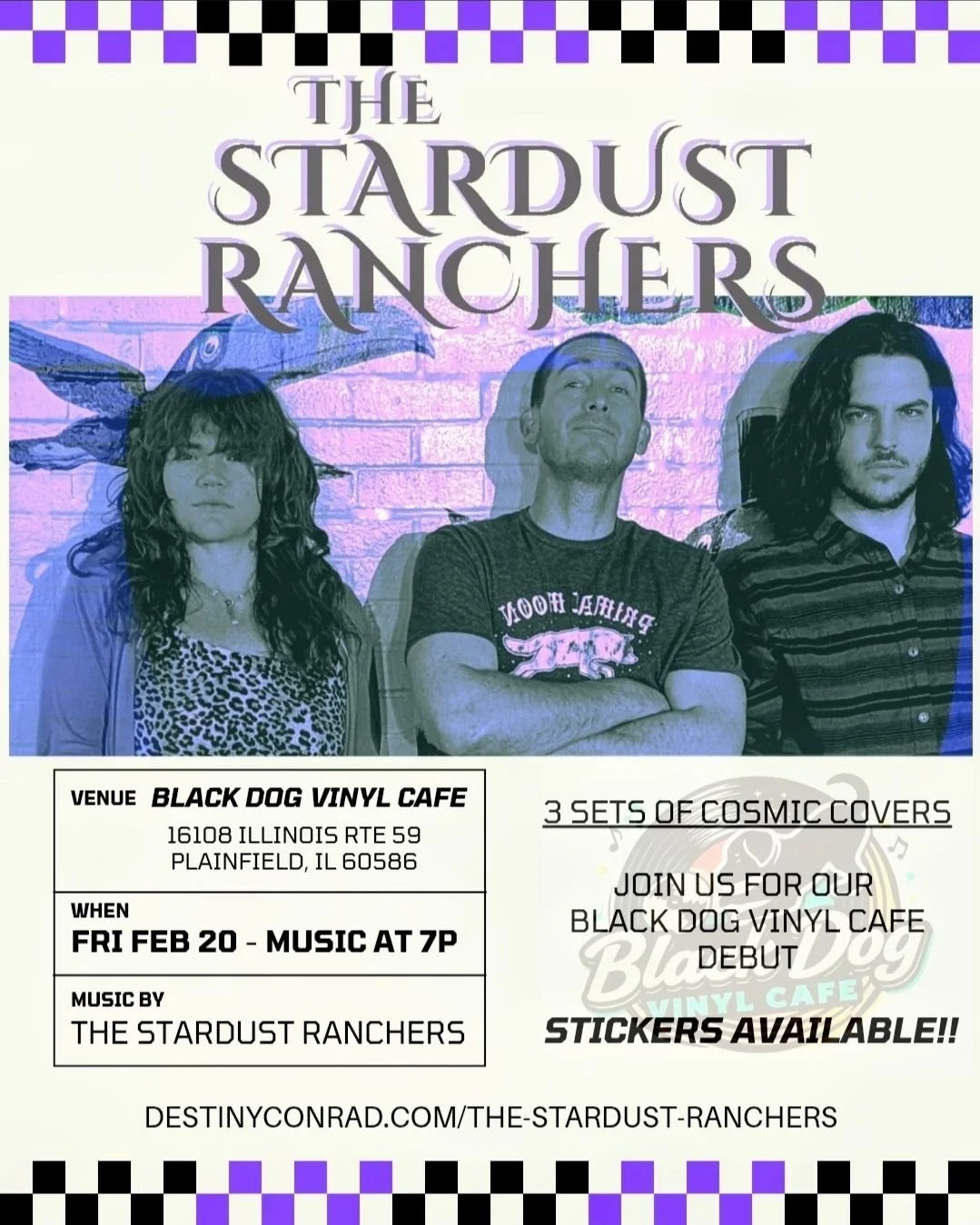The Stardust Ranchers LIVE @ Black Dog Vinyl Cafe