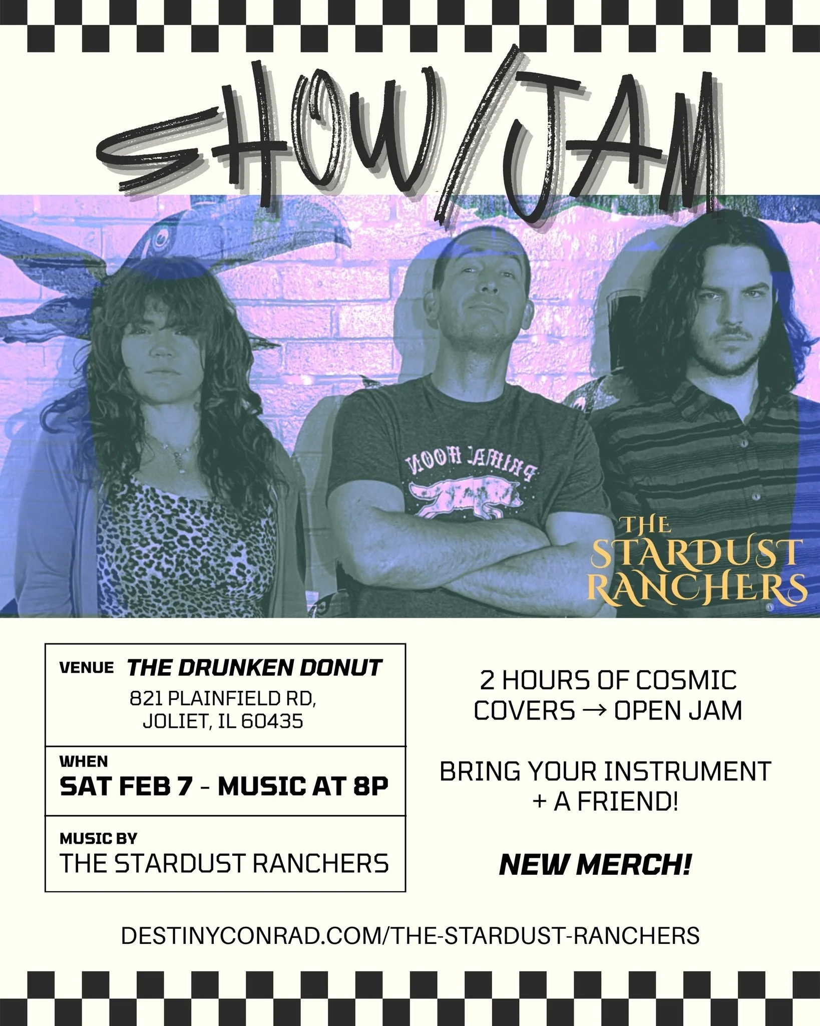 Mr. Rees, BCA, + Destiny LIVE at The Drunken Donut