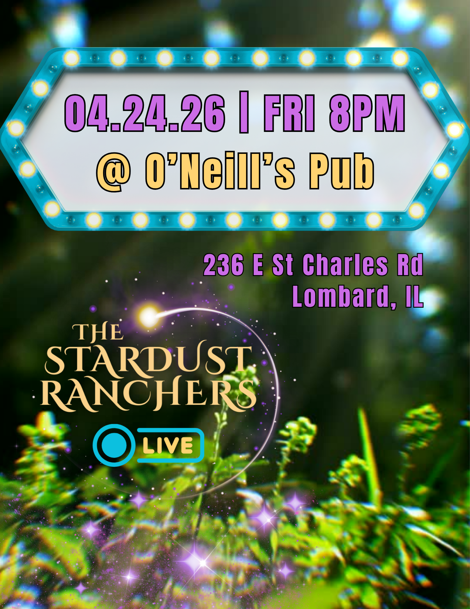 The Stardust Ranchers LIVE @ O'Neill's Pub!
