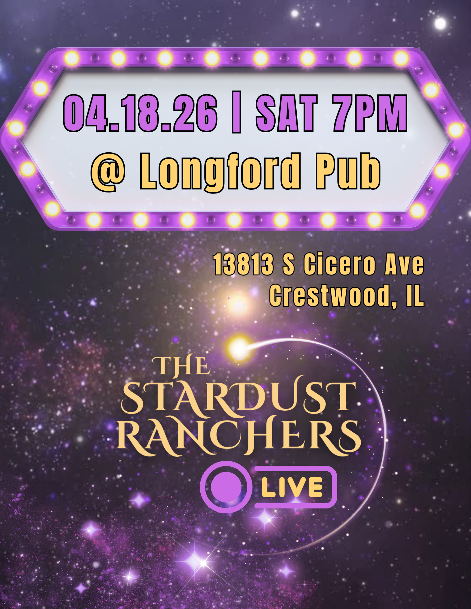 The Stardust Ranchers LIVE @ Longford Pub