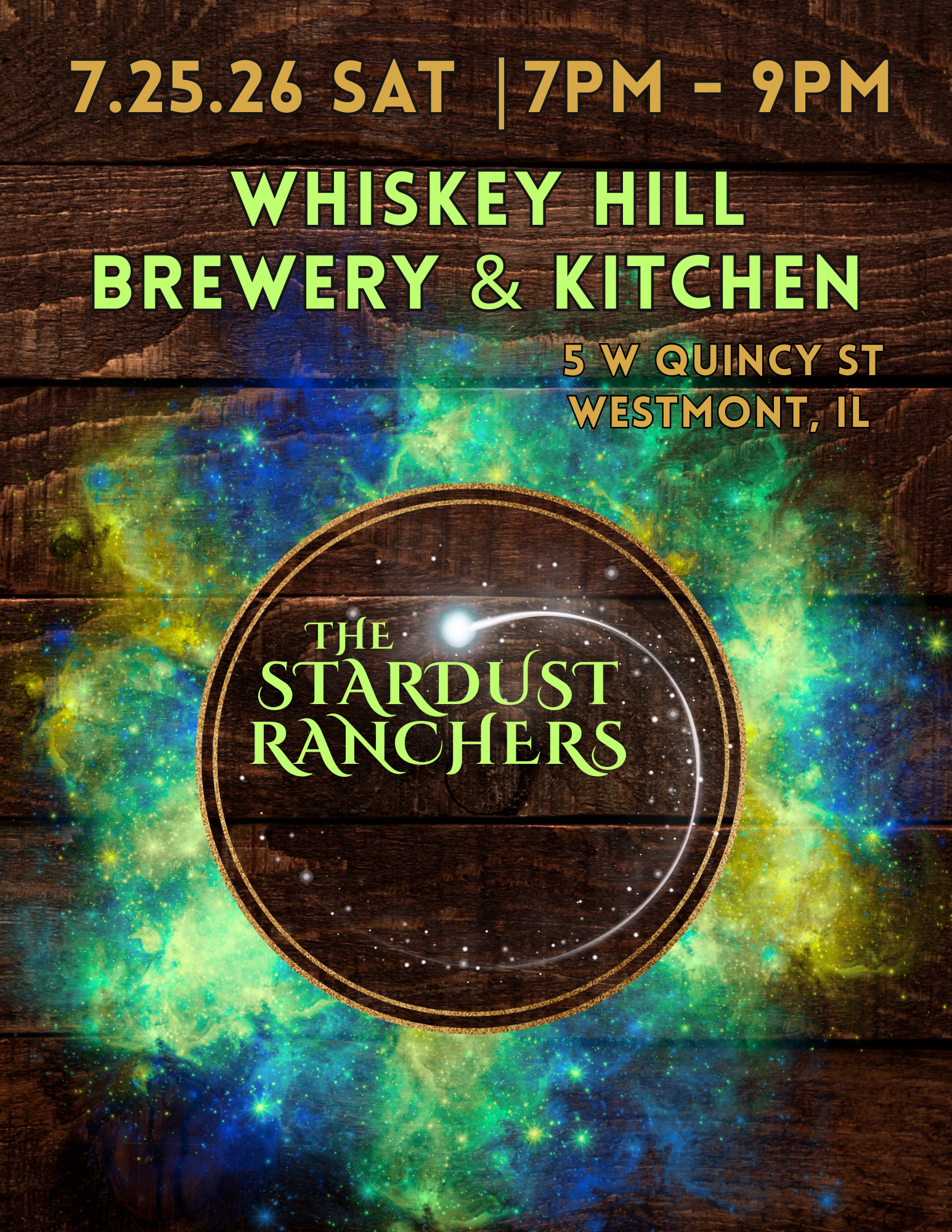 The Stardust Ranchers @ Whiskey Hill in Westmont, IL