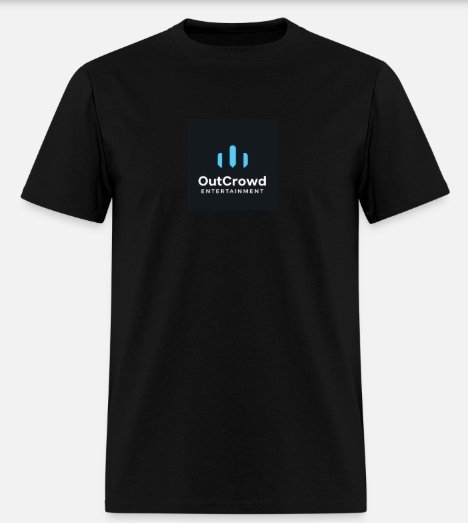 "Out Crowd Entertainment" - Unisex - Black