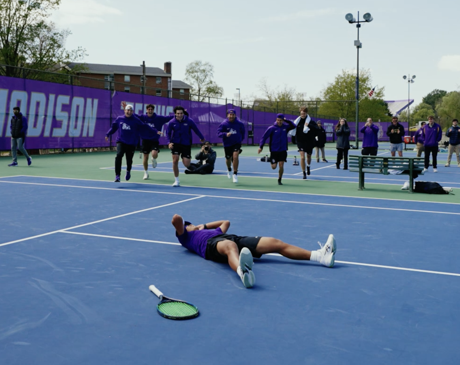 JMU Mens Tennis Season Opener Hype