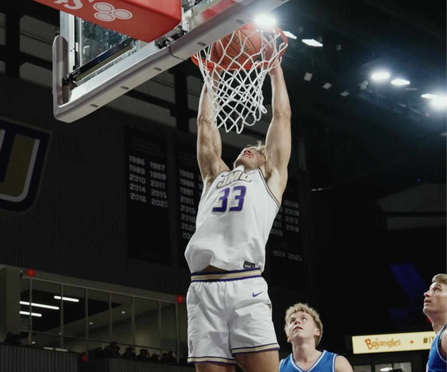 JMU Mens Basketball Dunk Reel 2025