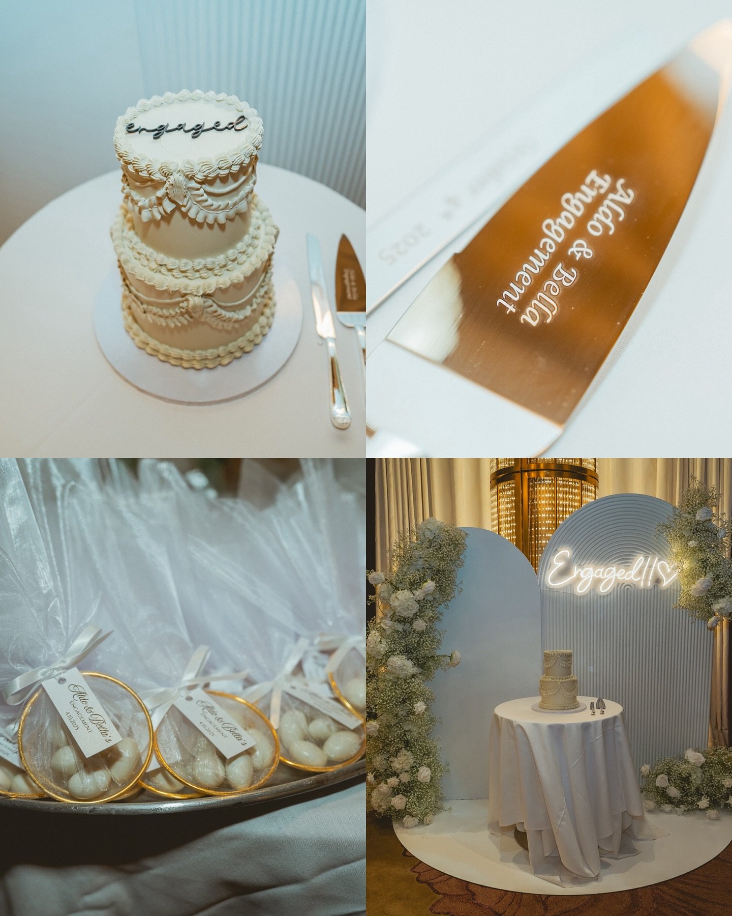 We had the pleasure of styling Bella &amp; Aldo&rsquo;s stunning engagement party ✨
Everything came together perfectly to celebrate their love.

Photographer- @_momentsbyinfinite 
Venue- @thestargoldcoast
.
.
#EventProfessionals #StyledByUs #EventCre