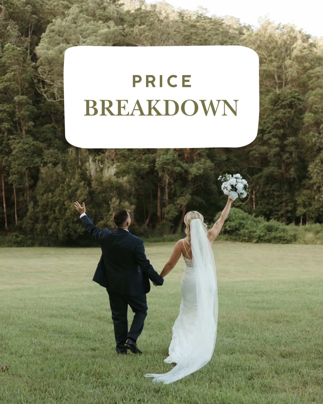 Wedding Price Breakdown ✨ 

Swipe to see how we brought this beautiful setup to life 🤍 

From ceremony florals to reception table styling, every detail is thoughtfully designed and tailored to your vision. 

Typical inclusions: 
&bull; Ceremony flor