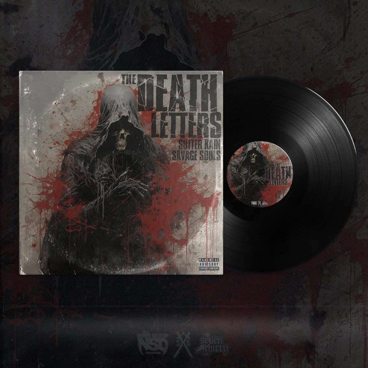 The Death Letters Vinyl (Standard Black Vinyl)